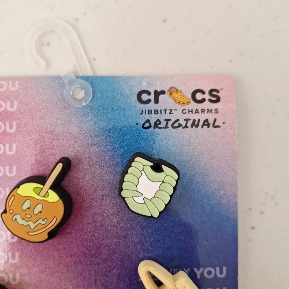 Crocs Charms Jibbitz Uniquely You Trick R Treat Halloween Holiday, 5 Pack, NEW